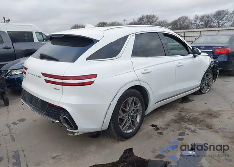 2025 Genesis Gv70 2.5T Awd from USA, damaged, VIN KMUMADTB8SU216514